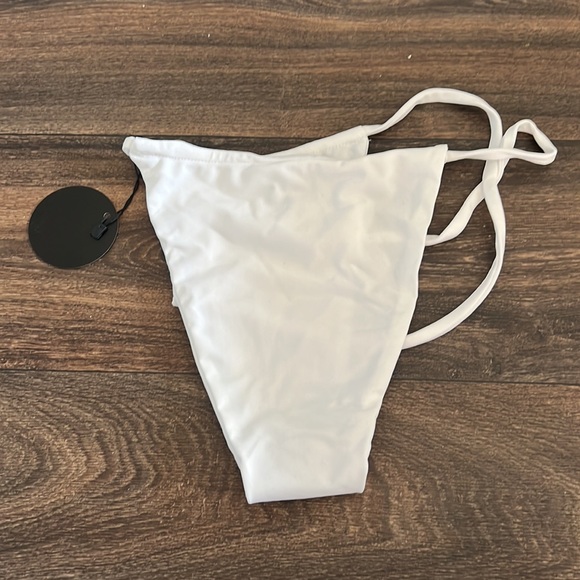White Bikini Bottoms - Picture 2 of 3